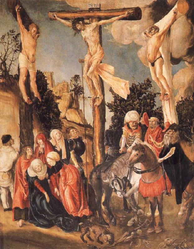 Lucas Cranach the Elder Crucifixion Germany oil painting art
